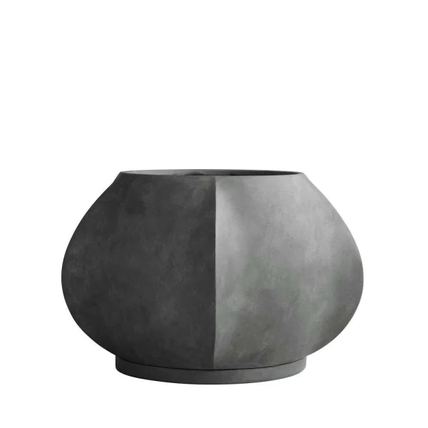 101 Copenhagen - Arket Pot de Fleurs Big Sombre Gris