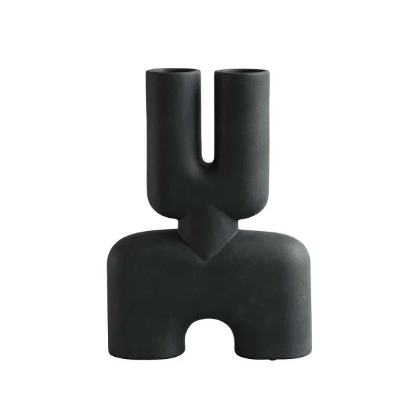 101 Copenhagen - Cobra Double Vase Medio Noir