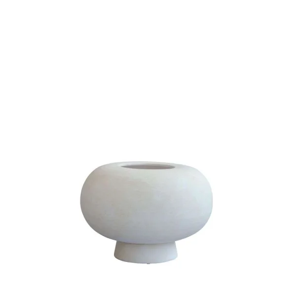 101 Copenhagen - Kabin Vase Fat Bone Blanc