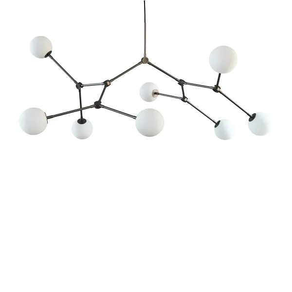 101 Copenhagen Lustre Drop Chandelier Bulp Gris