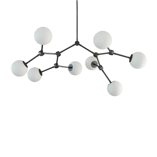 101 Copenhagen Lustre Drop Chandelier Bulp mini Gris