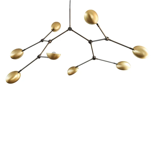 101 Copenhagen Lustre Drop Chandelier Laiton