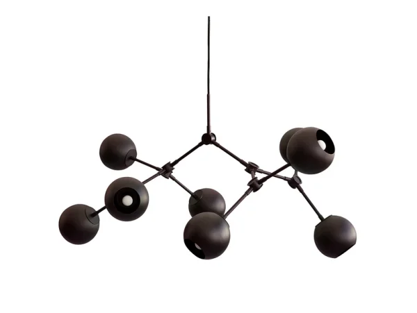 101 COPENHAGEN - Lustre Drop Globe Mini Burned Noir