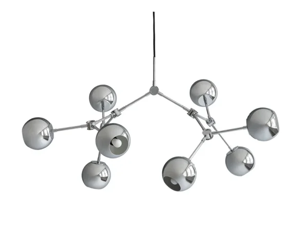 101 COPENHAGEN - Lustre Drop Globe Mini Chrome