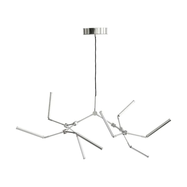 101 Copenhagen Lustre Stick Chandelier mini Chrome