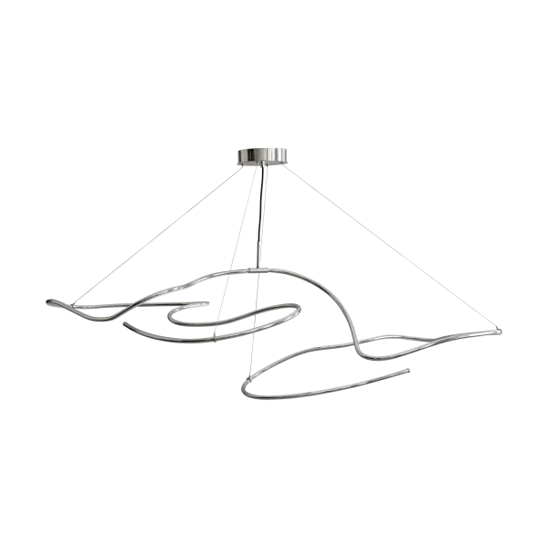 101 Copenhagen Suspension Ghost Chandelier big Chrome