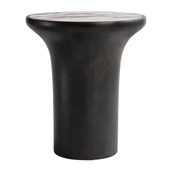 101 Copenhagen Table d’appoint Tairu tall Ø35 cm Calacatta