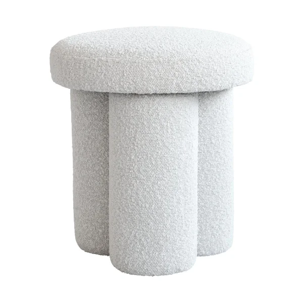 101 Copenhagen Tabouret Big Foot Ø38x43 cm Bouclé