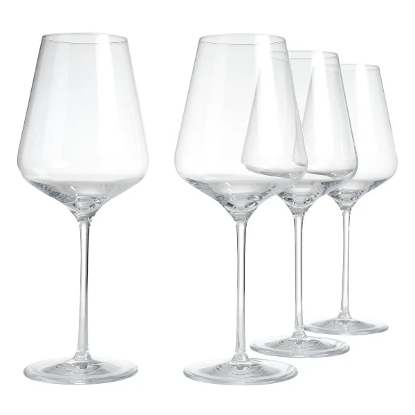 Aida Verre à vin rouge Connoisseur Extravagant 64,5 cl Lot de 4 Clear