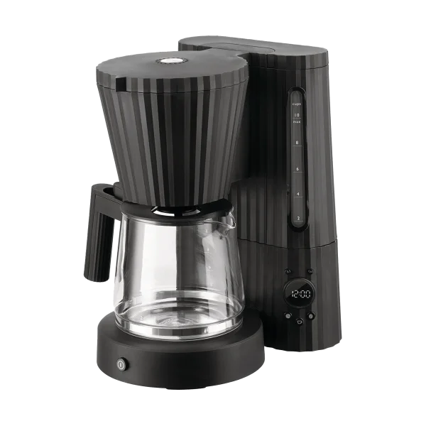 Alessi Cafetière Plissé Noir