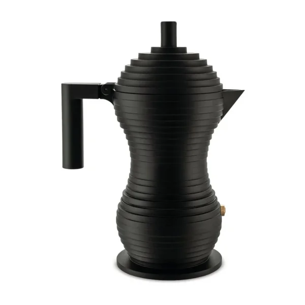 Alessi Machine à expresso Pulcina noire 30 cl