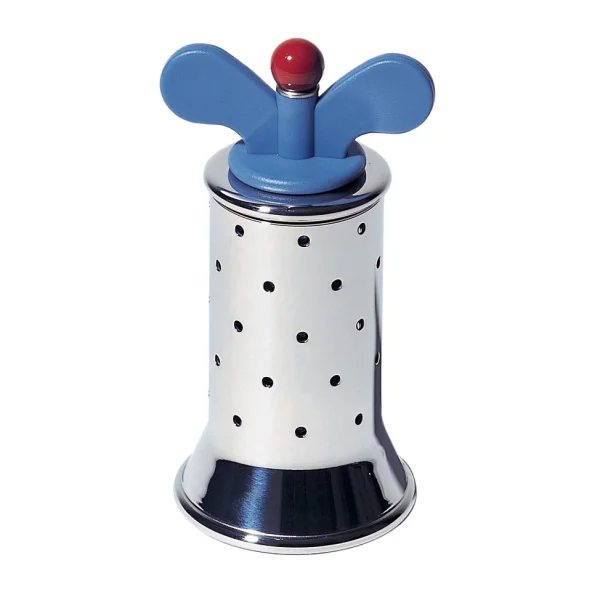 Alessi Moulin à poivre Alessi bleu-acier inoxydable
