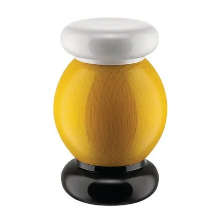 Alessi Moulin à sel et poivre Twergi 11 cm Jaune