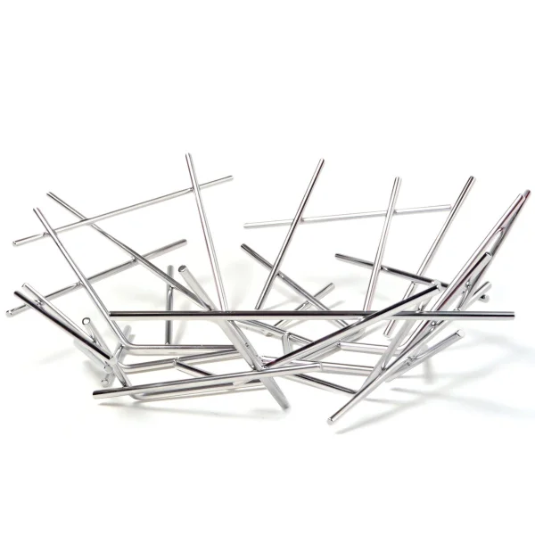 Alessi Panier à fruits Blow up Acier inoxydable