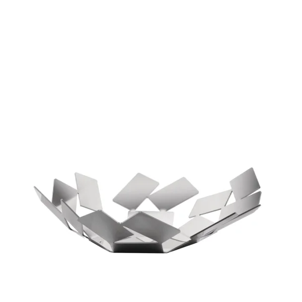 Alessi Panier La Stanza dello Scirocco acier inoxydable, small