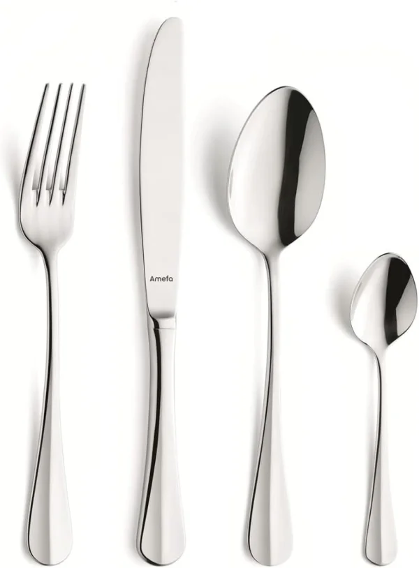 Amefa Set de couverts Baguette 24 pièces Acier inoxydable