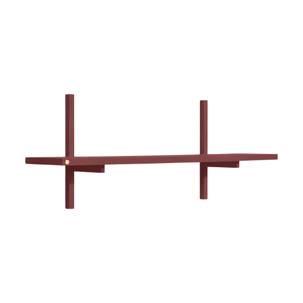 Andersen Furniture Étagère murale A-Light Shelf Special Edition Wine red 90x21x35 cm
