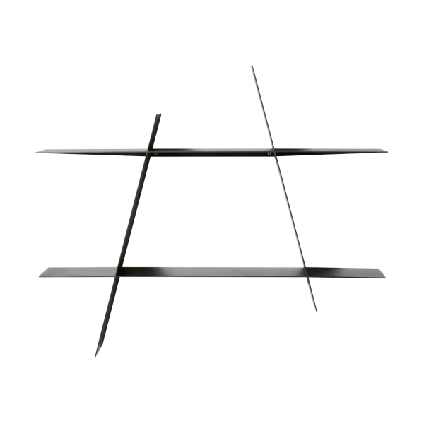 Andersen Furniture Étagère murale A-Shelf Large 78x12x67 cm Black