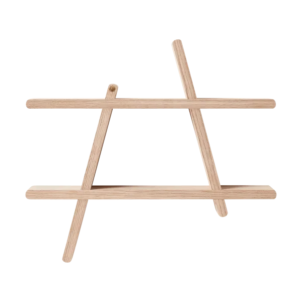 Andersen Furniture Étagère murale A-Shelf Medium 52x9x46 cm Oak