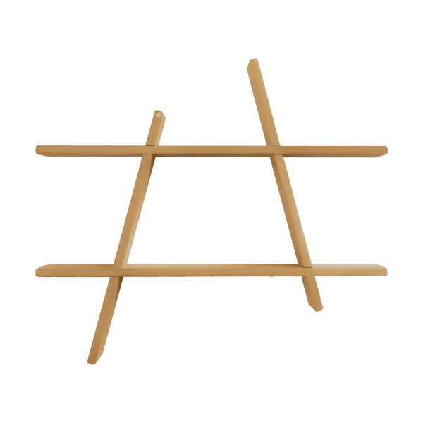 Andersen Furniture Étagère murale A-Shelf Special Edition Brown beige L 78x12x67 cm