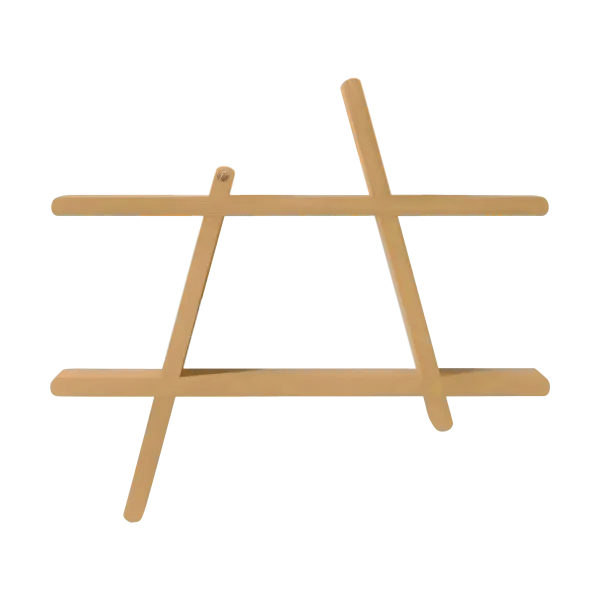 Andersen Furniture Étagère murale A-Shelf Special Edition Brown beige M 52x9x46 cm
