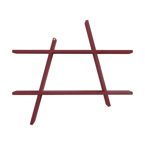 Andersen Furniture Étagère murale A-Shelf Special Edition Wine red L 78x12x67 cm