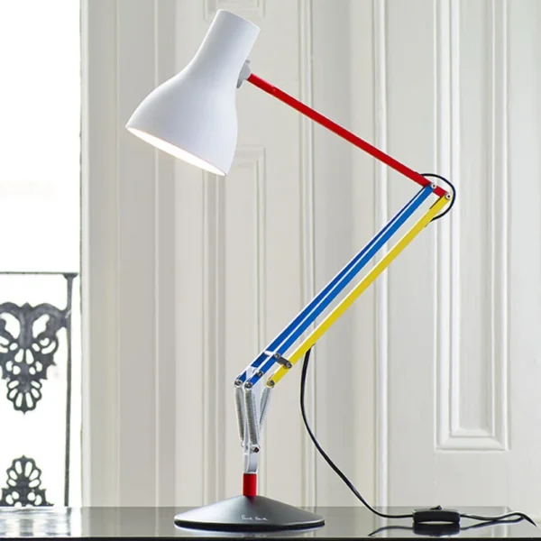 Anglepoise - Mini lampe à poser Type 75, blanche, 70 cm