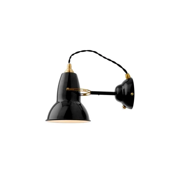 Anglepoise - Original 1227 Brass Applique murale Jet Black