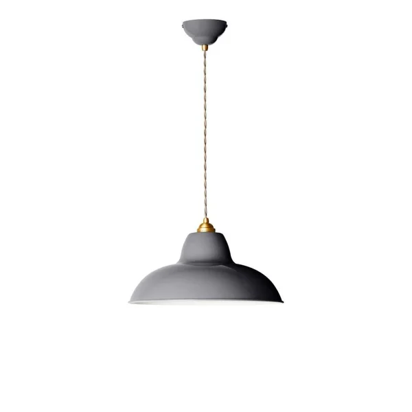 Anglepoise - Original 1227 Midi Wide Brass Suspension Elephant Grey