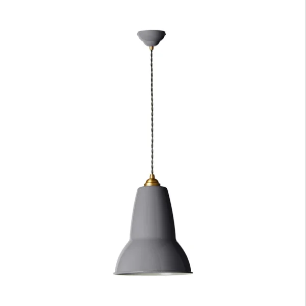 Anglepoise - Suspension Midi originale en laiton 1227, grise