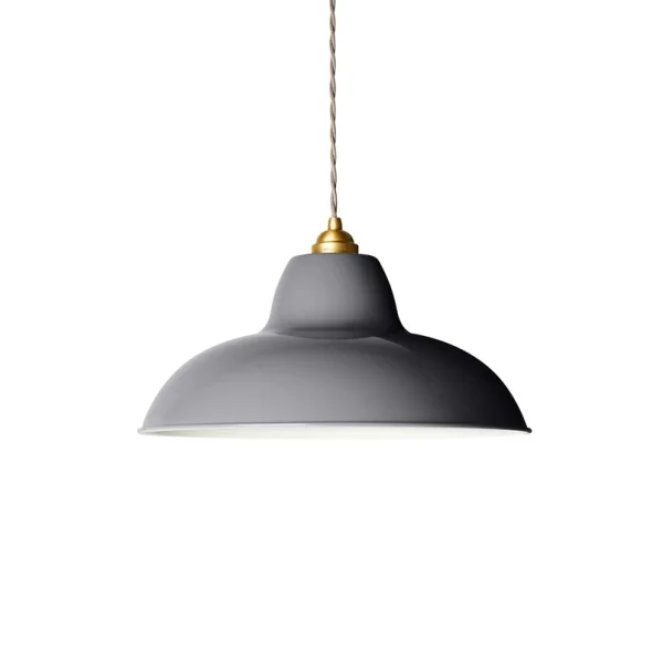 Anglepoise - Suspension Original 1227 Brass Midi Wide, grise