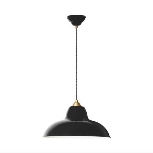 Anglepoise - Suspension Original 1227 Brass Midi Wide noire,