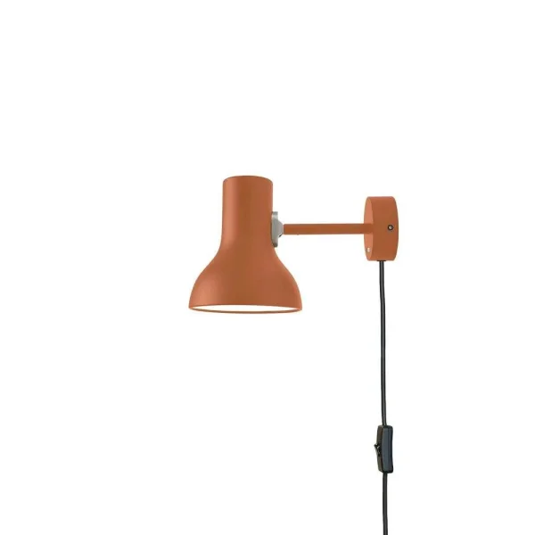 Anglepoise - Type 75 Mini Applique Murale w/cable Margaret Howell Edition Sienna Anglepois