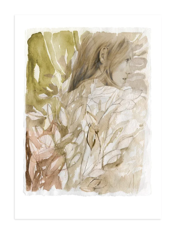 Anna Bülow Poster Huldra 50x70 cm