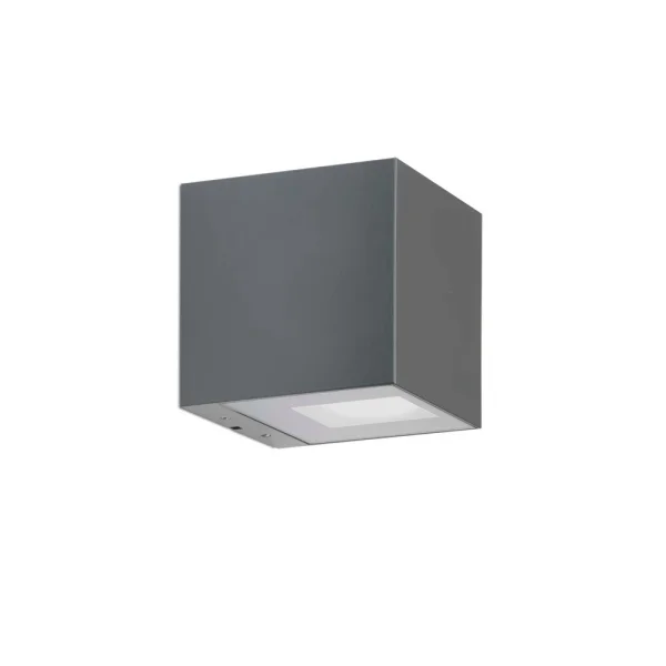 Antidark - Arca W100 LED Applique Murale d'Extérieur Haut/Bas Gris