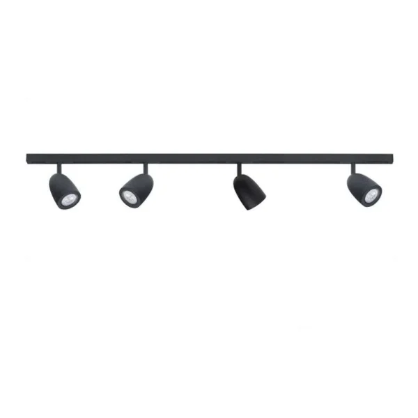 Antidark - Designline Bell Kit 4 Plafonnier 2m Noir