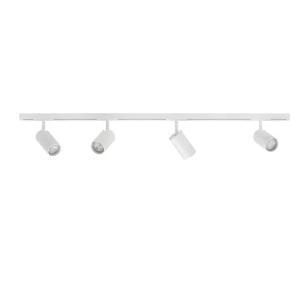 Antidark - Designline Tube Kit 4 Plafonnier 1,9m Blanc