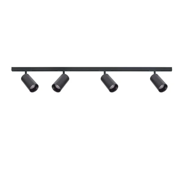 Antidark - Designline Tube Kit LED 4 Plafonnier 1,9m Noir