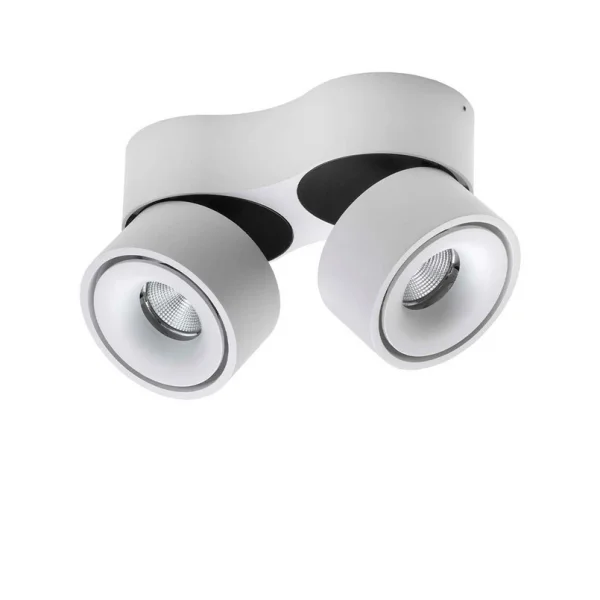 Antidark - Easy Double W2100 LED Plafonnier 1800-2700K DTW White