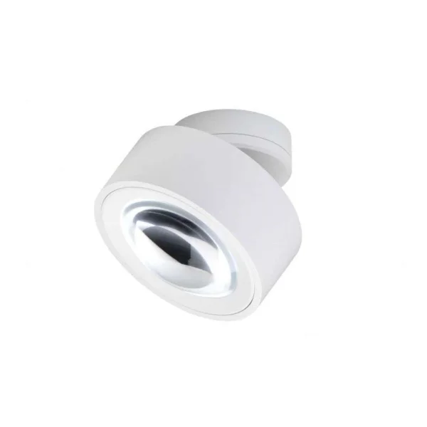 Antidark - Easy Lens W120 Applique Murale/Plafonnier Dim. 3000K Blanc