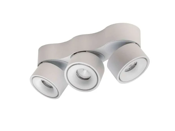 ANTIDARK - Easy Triple W3100 LED Plafonnier w/Hole 2700K White