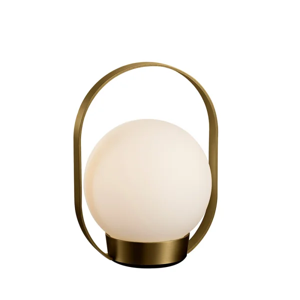 ANTIDARK - Palla T1 Portable Lampe de Table Burnished Brass