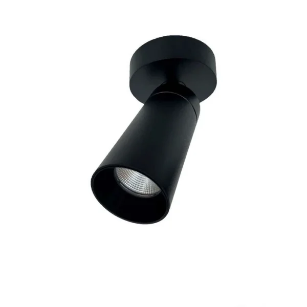 ANTIDARK - S16 Spot fixe, 17,9 cm, noir, 2700K