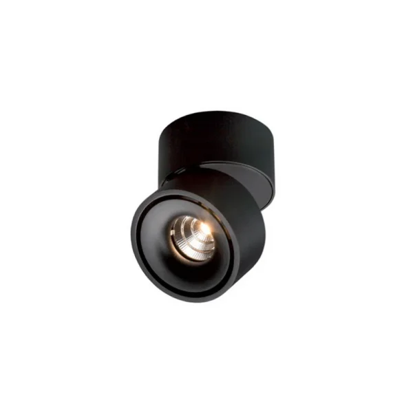 ANTIDARK - Spot LED Easy W100, 2700K, noir, 10,5 cm