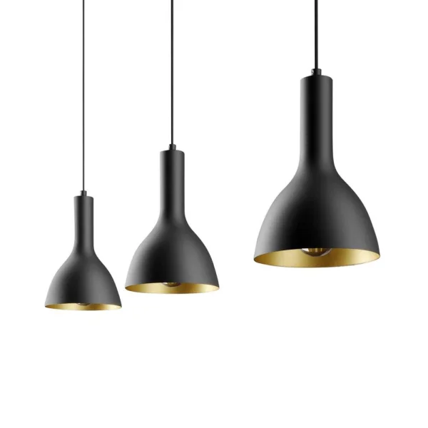 Arcchio - Cosmina 3 Suspension Black/Gold