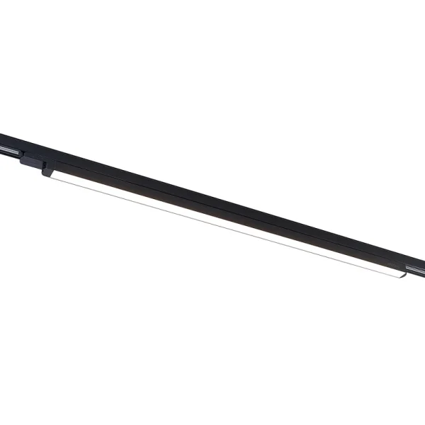 Arcchio - Luminaire LED sur rail Harlow, noir, 109 cm, 3 000 K