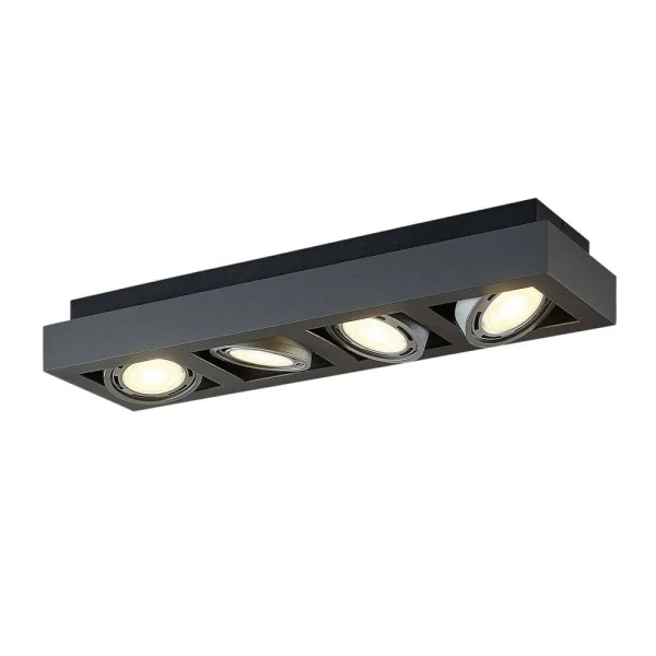 Arcchio - Ronka 4 Plafonnier Dark Grey