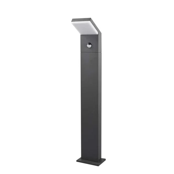 Arcchio - Yolena Extérieur Lampe de Jardin w/Capteur H100 Sombre Grey/White