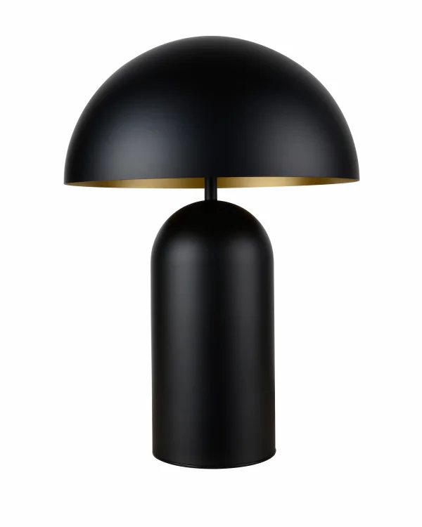 Artdelight Best - lampe à poser - Ø 35 x 50 cm - noir/doré