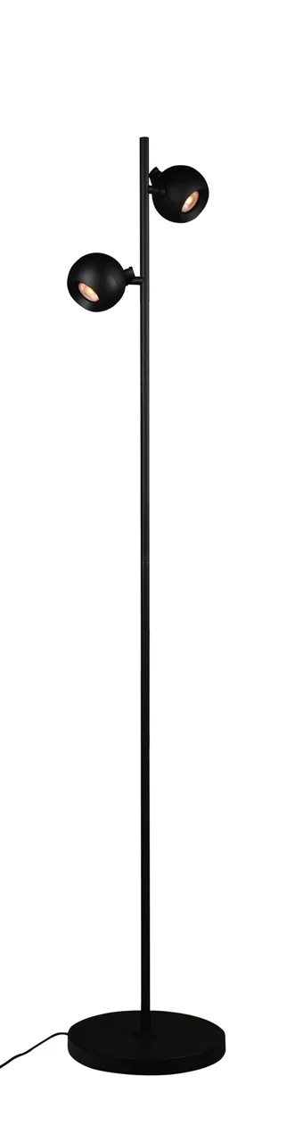 Artdelight Bolero - lampadaire - Ø 25 x 150 cm - noir